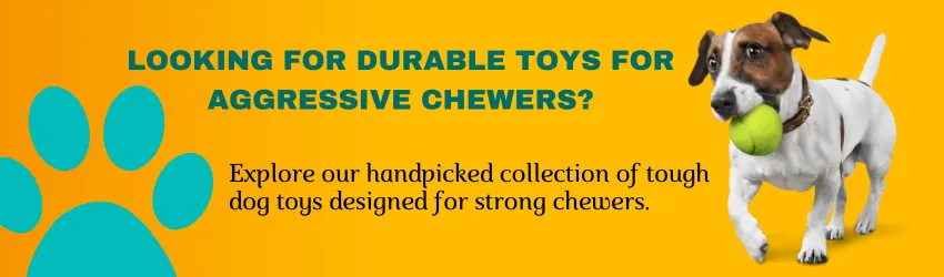 best dog toys for aggressive chewers