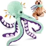plush octopus dog toy