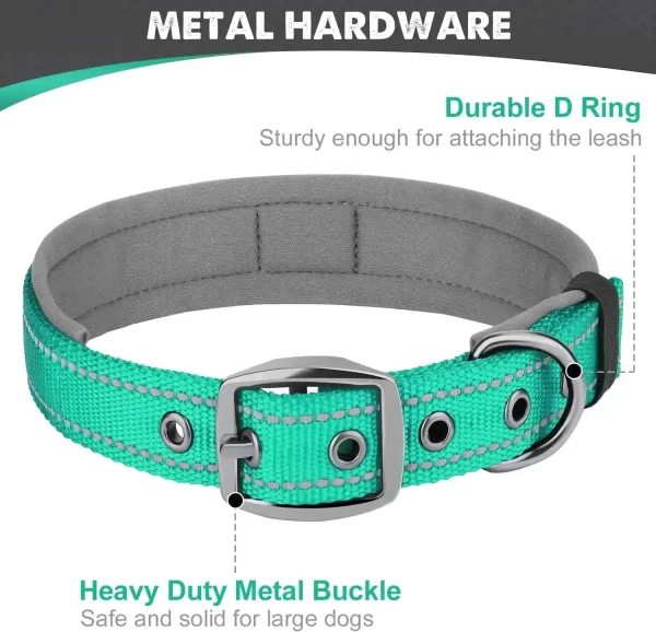 Reflective Padded Dog Collar