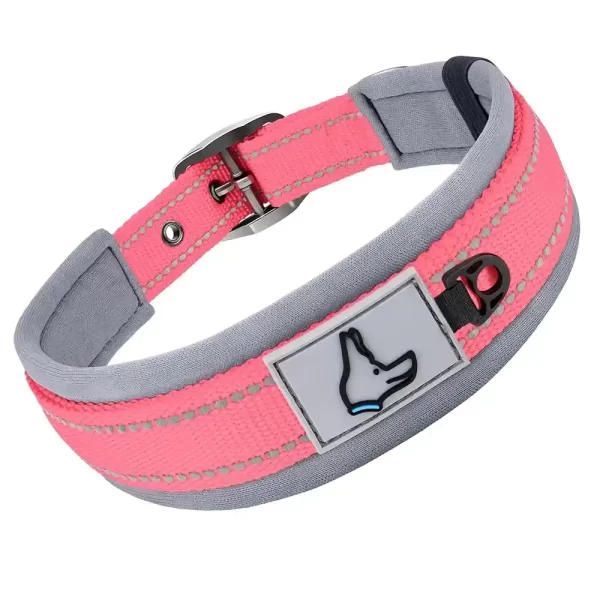 Reflective Padded Dog Collar