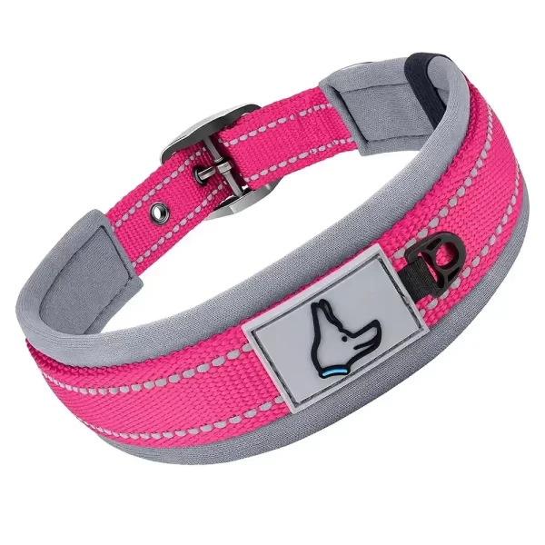 Reflective Padded Dog Collar