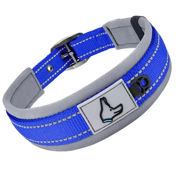 Reflective Padded Dog Collar