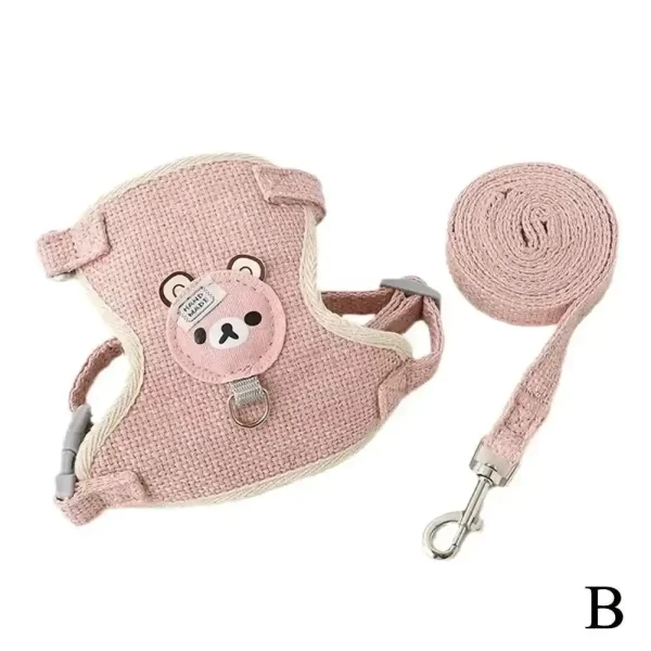 Soft Dog Harness & Leash Set – Small Dogs