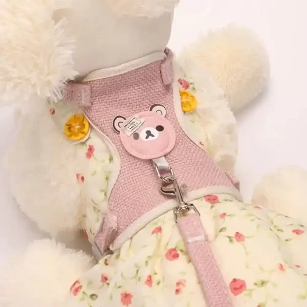 Soft Dog Harness & Leash Set – Small Dogs