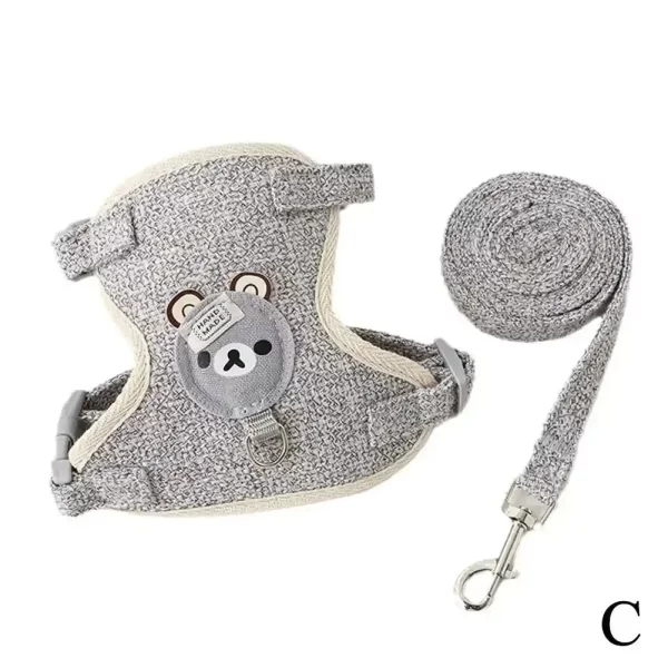 Soft Dog Harness & Leash Set – Small Dogs