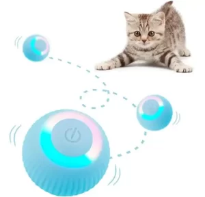 interactive automatic rolling cat toy