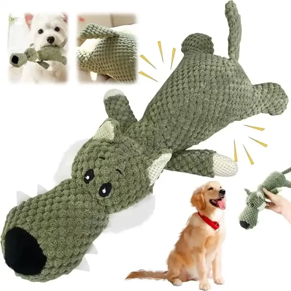 Plush Squeaky Dog Chew Toy